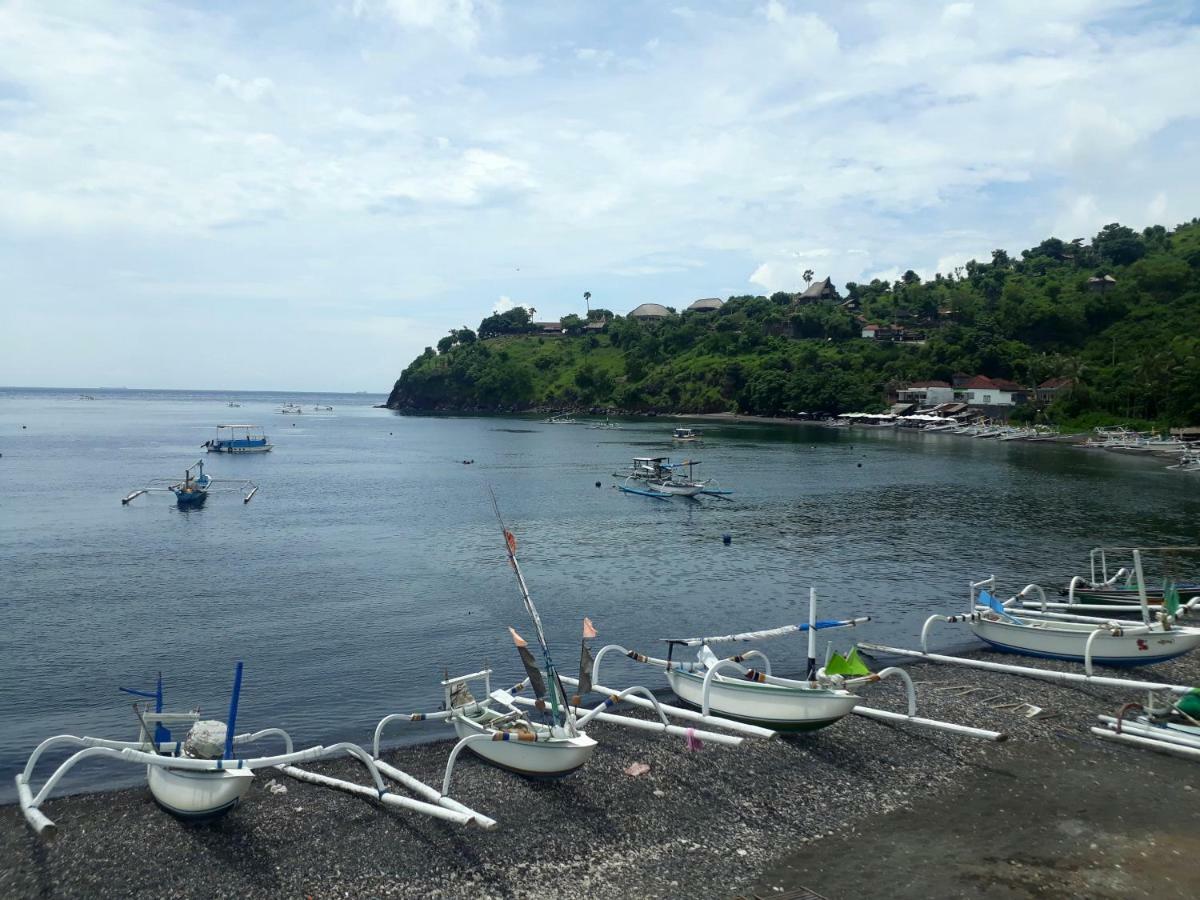 Galang Kangin Bungalows Amed Exterior foto
